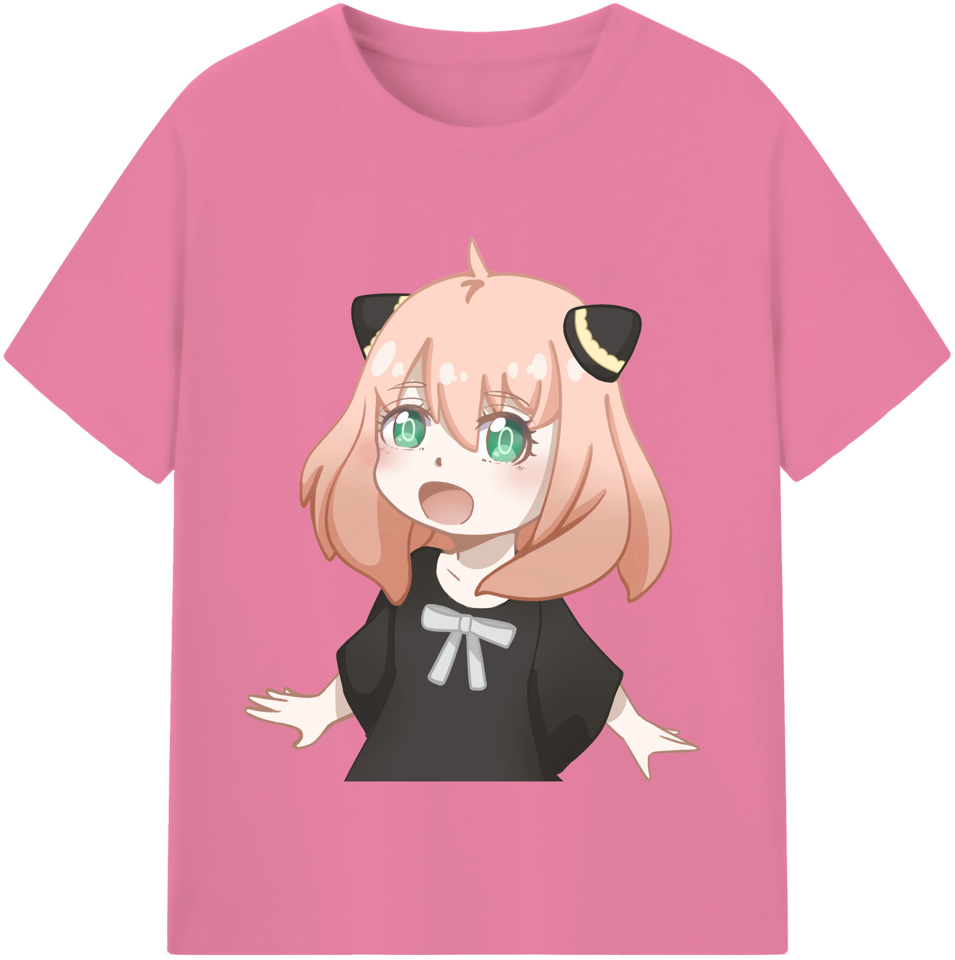 （画像用） SPY×FAMILY间谍家家酒 綿100％半袖Tシャツ（フロントプリント）